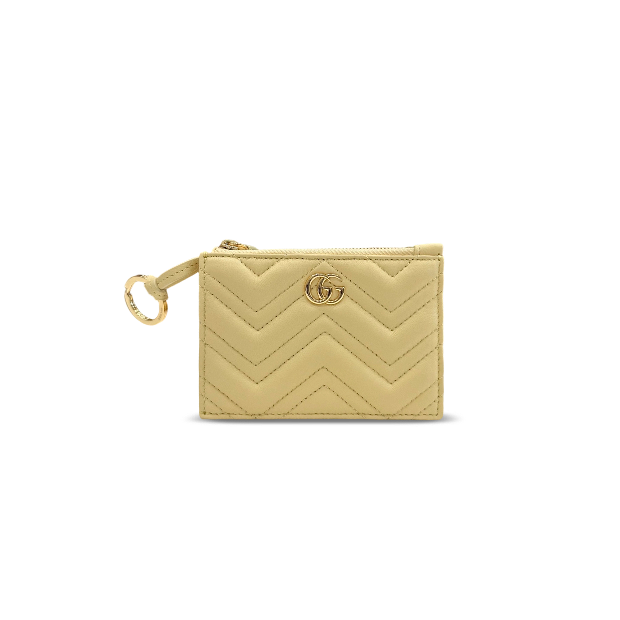 GUCCI GG MARMONT ZIP KEY POUCH 837747 (12*8.5cm)